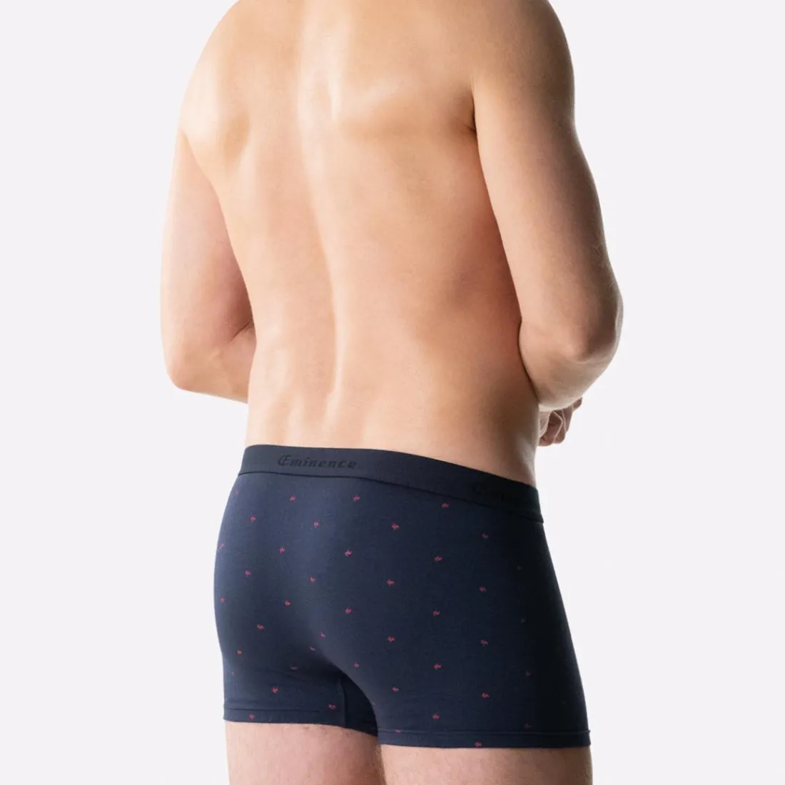 Lot de 2 boxers homme Fait en France Eminence rouge