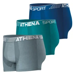 Lot de 3 boxers homme Fresh Athena multicolore