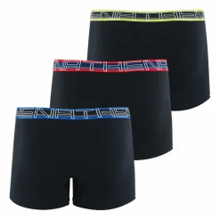Lot de 3 boxers homme Full Stretch Noir en coton