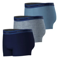Lot de 3 boxers homme Sélection Coton Bio Eminence bleu