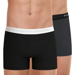 Lot de 2 boxers homme Tailor Eminence noir en coton