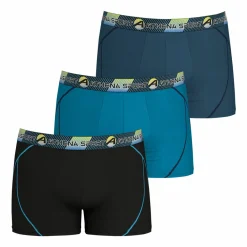 Lot de 3 boxers homme Training Dry Bleu