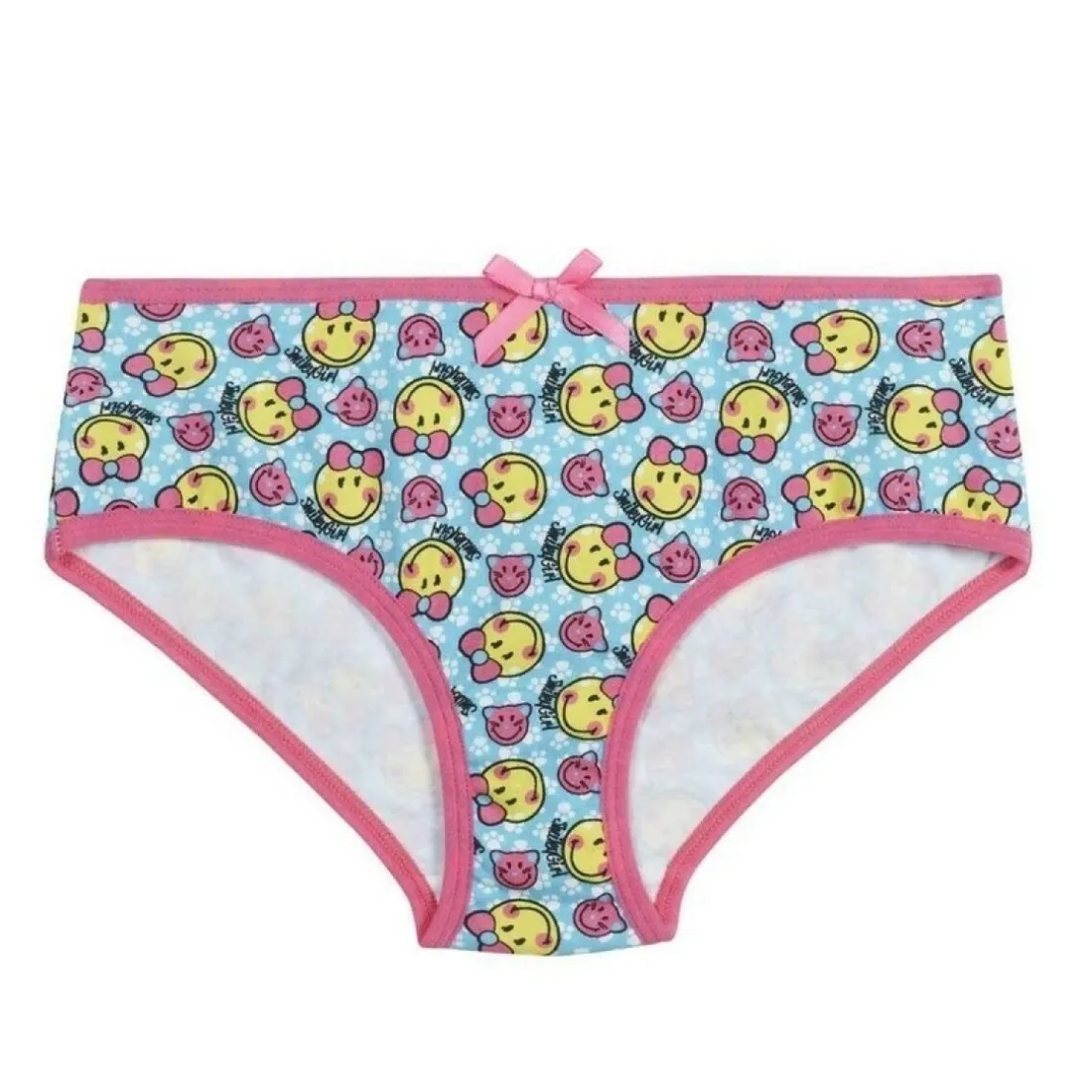 Lot de 2 boxers imprimés Best Friend by Smiley POMM'POIRE - Multicolore en coton