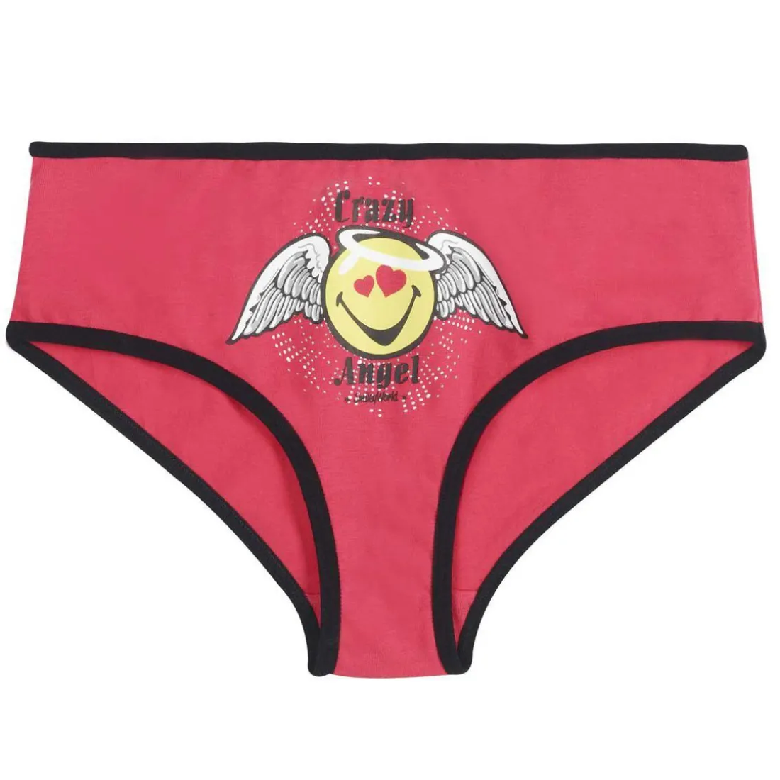 Lot de 2 boxers imprimés Dark Angel by Smiley POMM'POIRE noir en coton