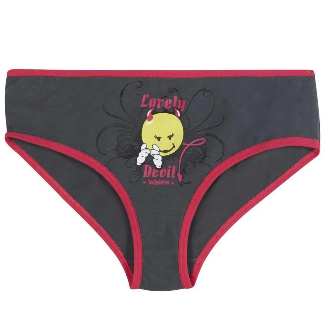 Lot de 2 boxers imprimés Dark Angel by Smiley POMM'POIRE noir en coton