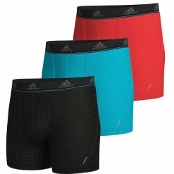 Lot de 3 boxers long homme Micro Mesh Adidas noir