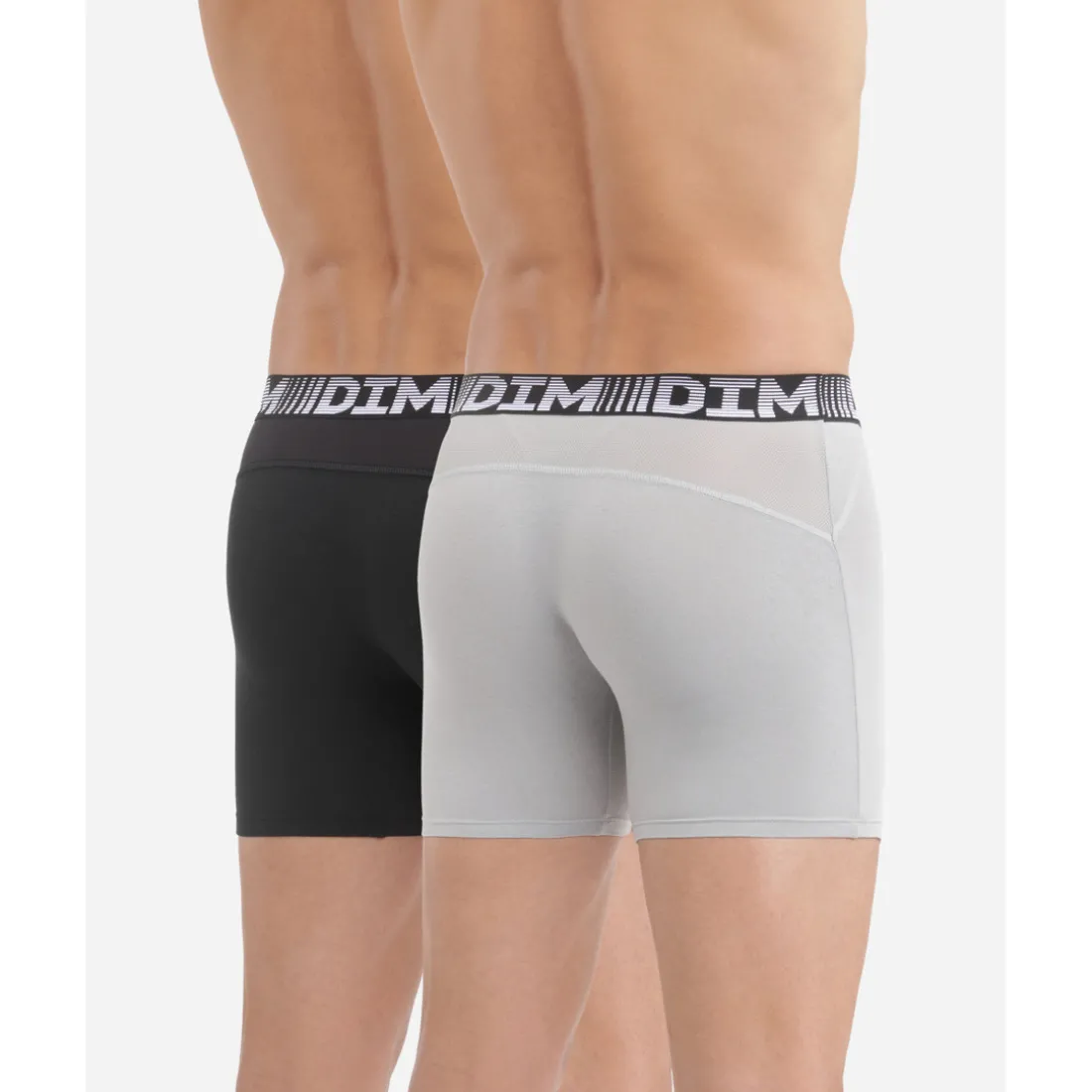 Lot de 2 boxers longs - 3D FLEX AIR X2 - Dim Homme en coton