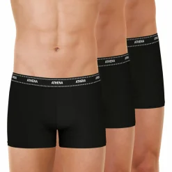 Lot de 3 boxers My Petits Prix noir en coton pour homme