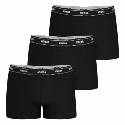 Lot de 3 boxers My Petits Prix noir en coton pour homme