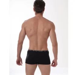 Lot de 3 boxers noirs en coton