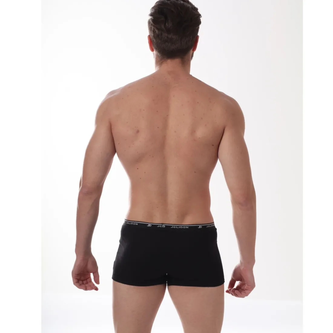 Lot de 3 boxers noirs en coton