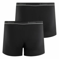 Lot de 2 boxers pour fuites urinaires Homme Sérénité Heritage noir en coton
