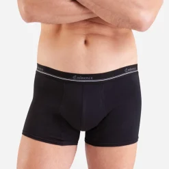 Lot de 2 boxers pour fuites urinaires Homme Sérénité Heritage noir en coton