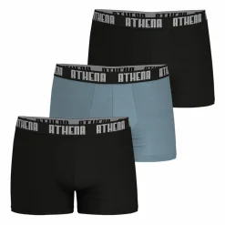Lot de 3 boxers pour homme Ecopack noir en coton
