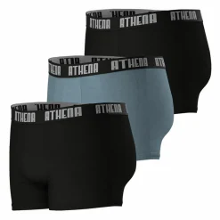 Lot de 3 boxers pour homme Ecopack noir en coton