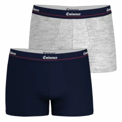 Lot de 2 boxers Swing édition Anniversaire bleu en coton pour homme