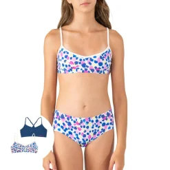 Lot de 2 brassières fille Sans Coutures Fashion Athena Fille bleu