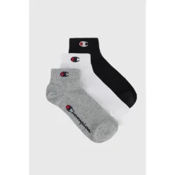 Lot de 3 chaussettes basse Noir/Gris/Blanc