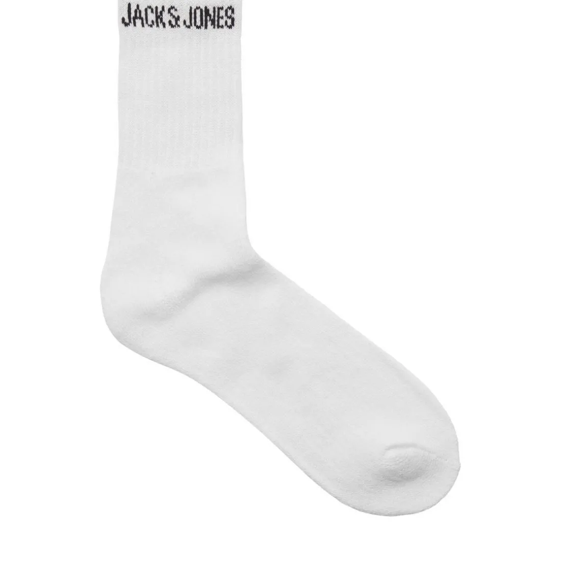 Lot de 3 chaussettes de sport en coton recyclé blanc Greg