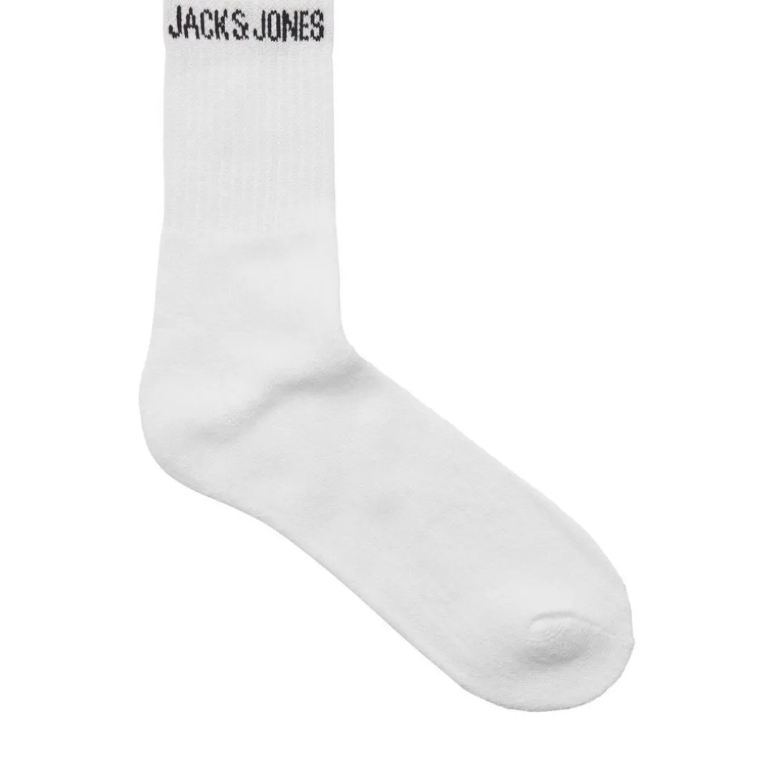 Lot de 3 chaussettes de sport en coton recyclé blanc Greg