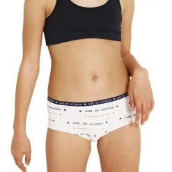 Lot de 4 culottes Girl Maxi Format by Fille en coton