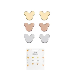 Lot de 3 paires de boucles d'oreilles Fille Disney - Mickey