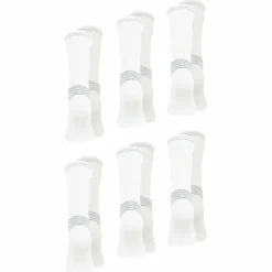 Lot de 6 paires de chaussettes mi-hautes homme Essentiel Wilson blanc en coton