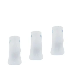 Lot de 3 paires de chaussettes basses homme - Blanc en coton