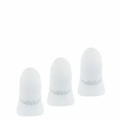Lot de 3 paires de chaussettes invisibles - Blanc en coton