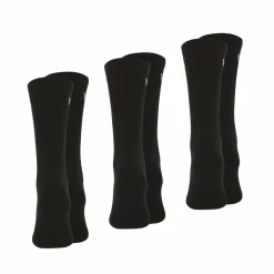 Lot de 3 paires de chaussettes mi-hautes homme Essentiel Wilson Noir en coton