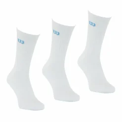 Lot de 3 paires de chaussettes mi-hautes homme Essentiel Wilson Blanc en coton