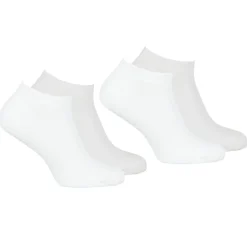 Lot de 2 paires de socquettes homme Coton Peigné Eminence blanc
