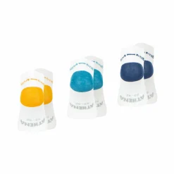 Lot de 3 paires de socquettes homme Easy Color blanc en coton
