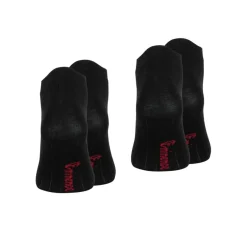Lot de 2 paires de socquettes homme Coton Peigné Eminence noir