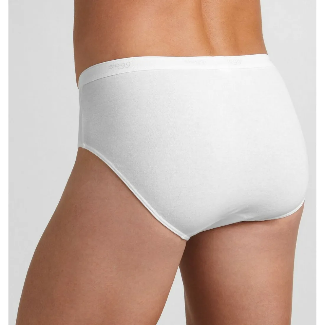 Lot de 3 slips - Blanc en coton