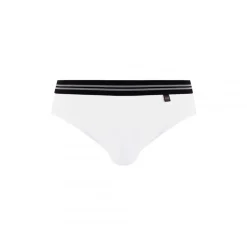 Lot de 2 slips - Blanc et Gris en coton