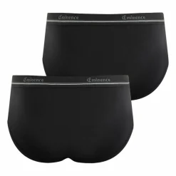 Lot de 2 slips absorbants Homme Sérénité Heritage noir en coton