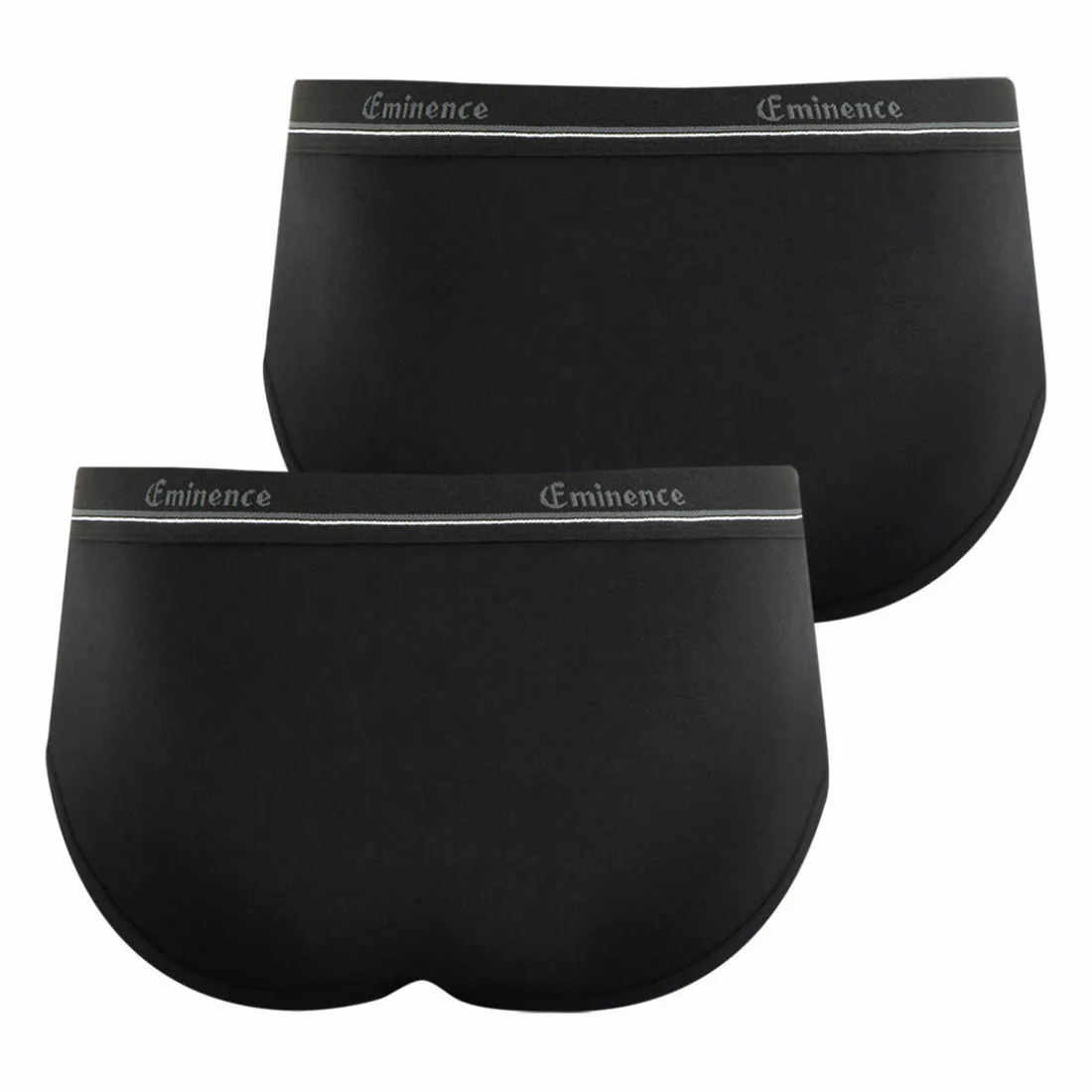 Lot de 2 slips absorbants Homme Sérénité Heritage noir en coton