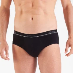 Lot de 2 slips absorbants Homme Sérénité Heritage noir en coton