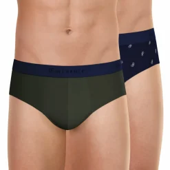 Lot de 2 slips bleu Fait en France pour homme