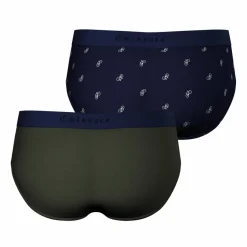 Lot de 2 slips bleu Fait en France pour homme