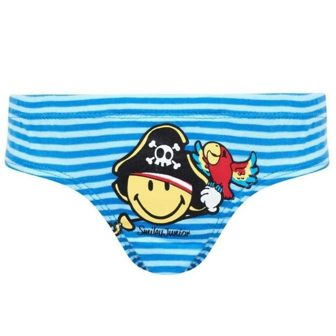 Lot de 3 slips Boy Little Pirate by Smiley POMM'POIRE - Multicolore en coton