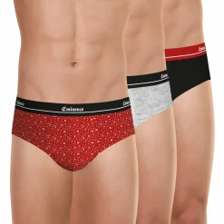 Lot de 3 slips Chic rouge pour homme