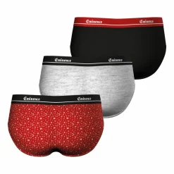 Lot de 3 slips Chic rouge pour homme