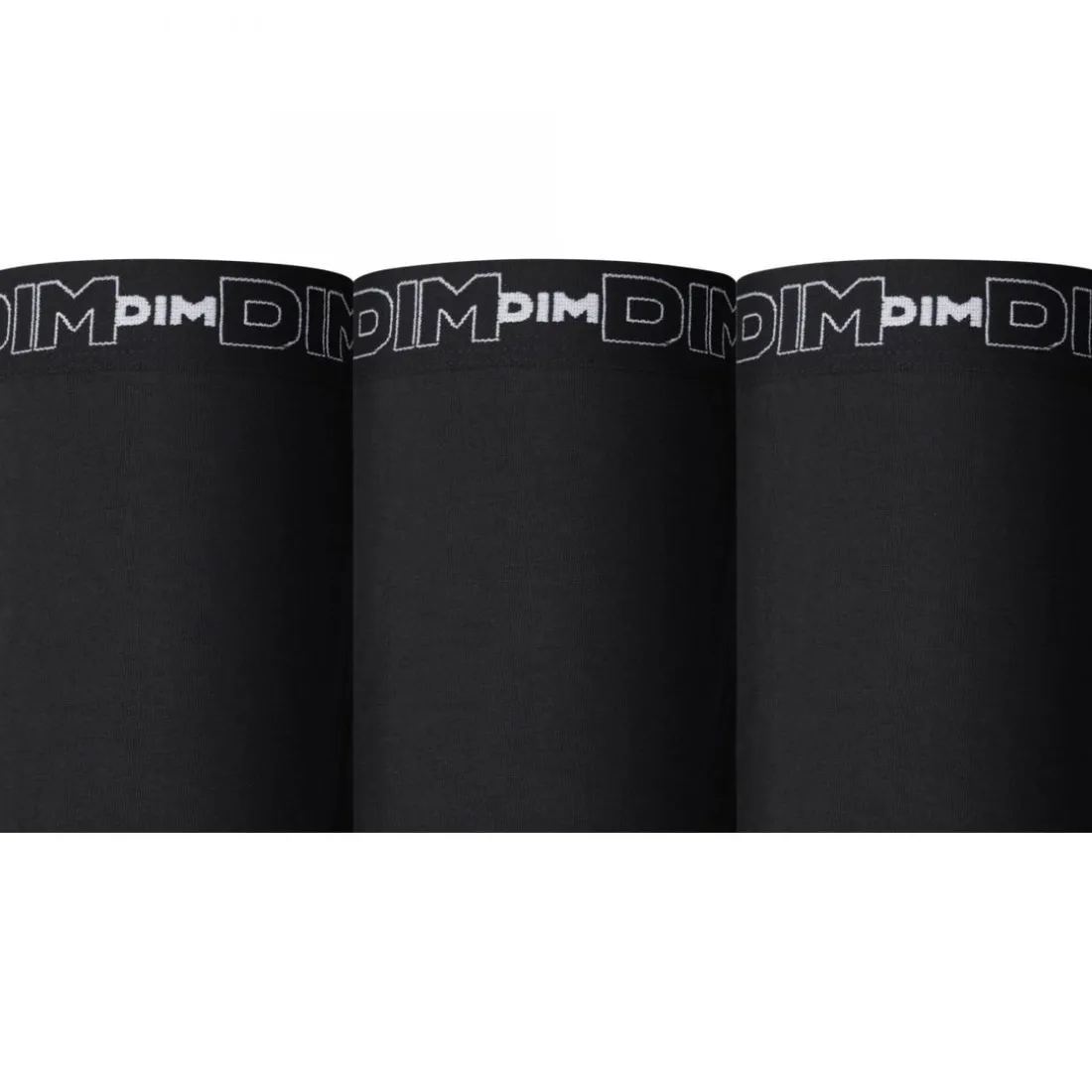 Lot de 3 slips Dim Pack homme - Noir en coton