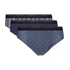 Lot de 3 slips Dim Underwear en coton
