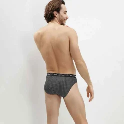 Lot de 3 slips Dim Underwear en coton