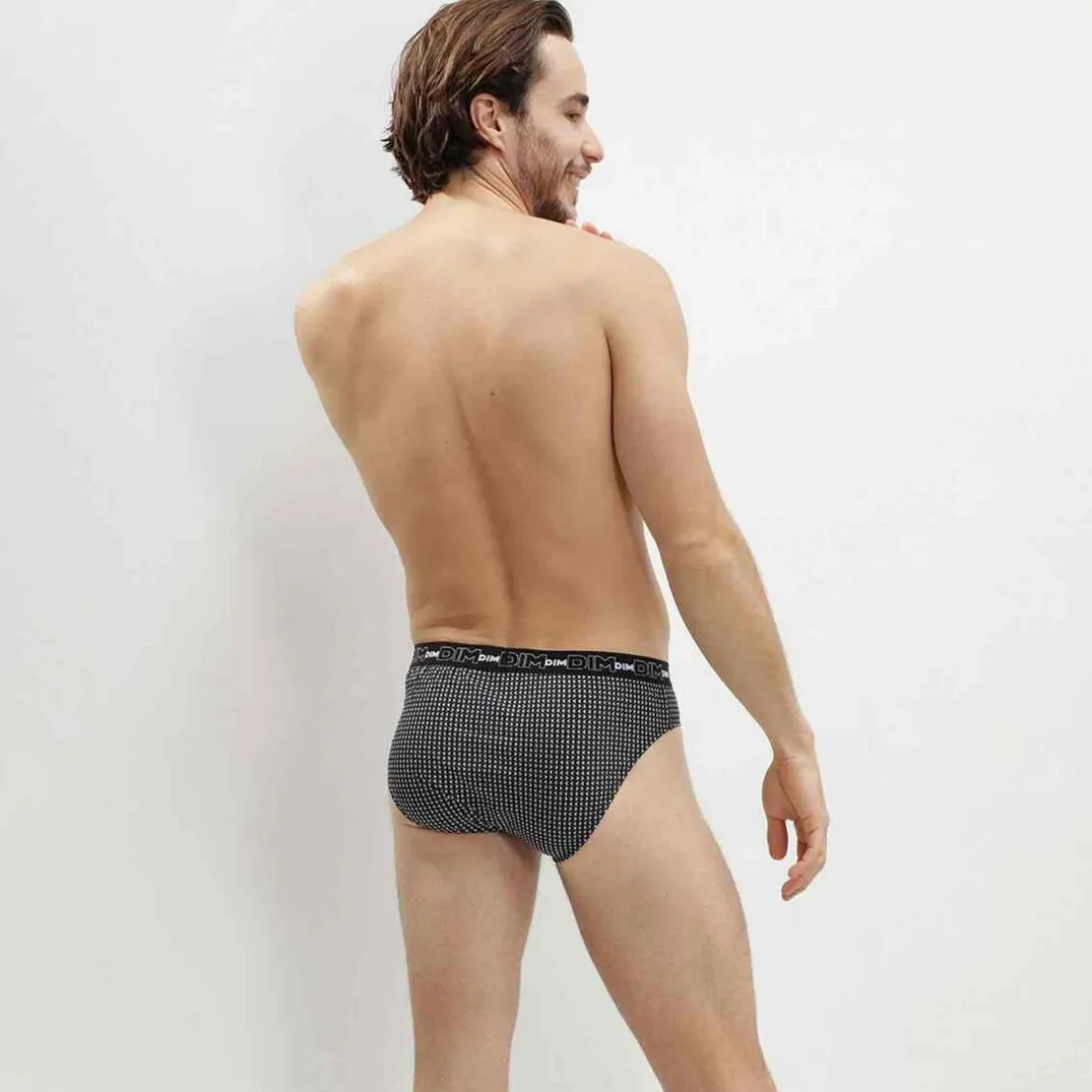 Lot de 3 slips Dim Underwear en coton