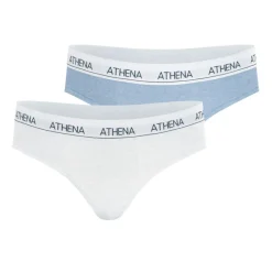Lot de 2 slips fille Coton Ultra Doux Athena multicolore