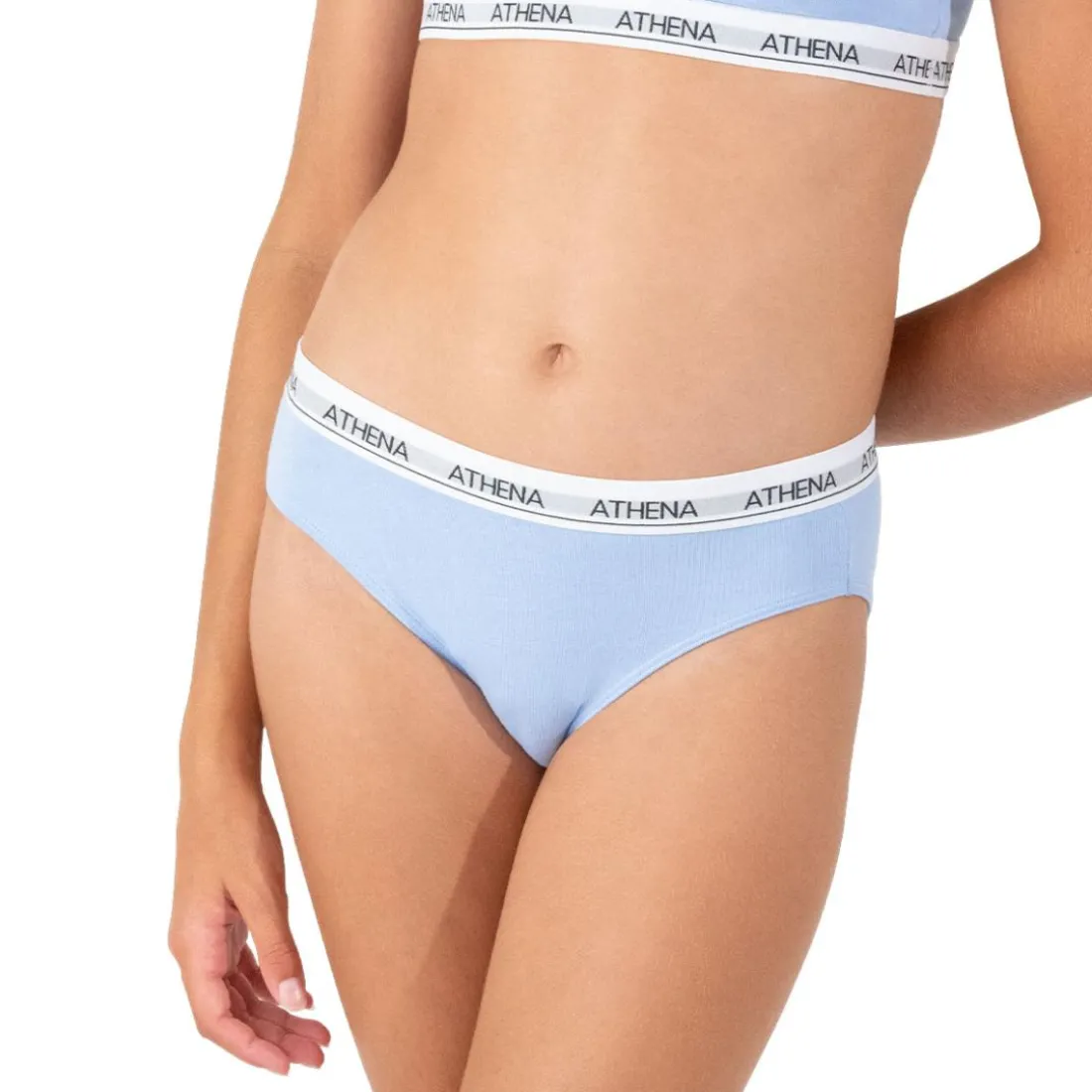 Lot de 2 slips fille Coton Ultra Doux Athena multicolore